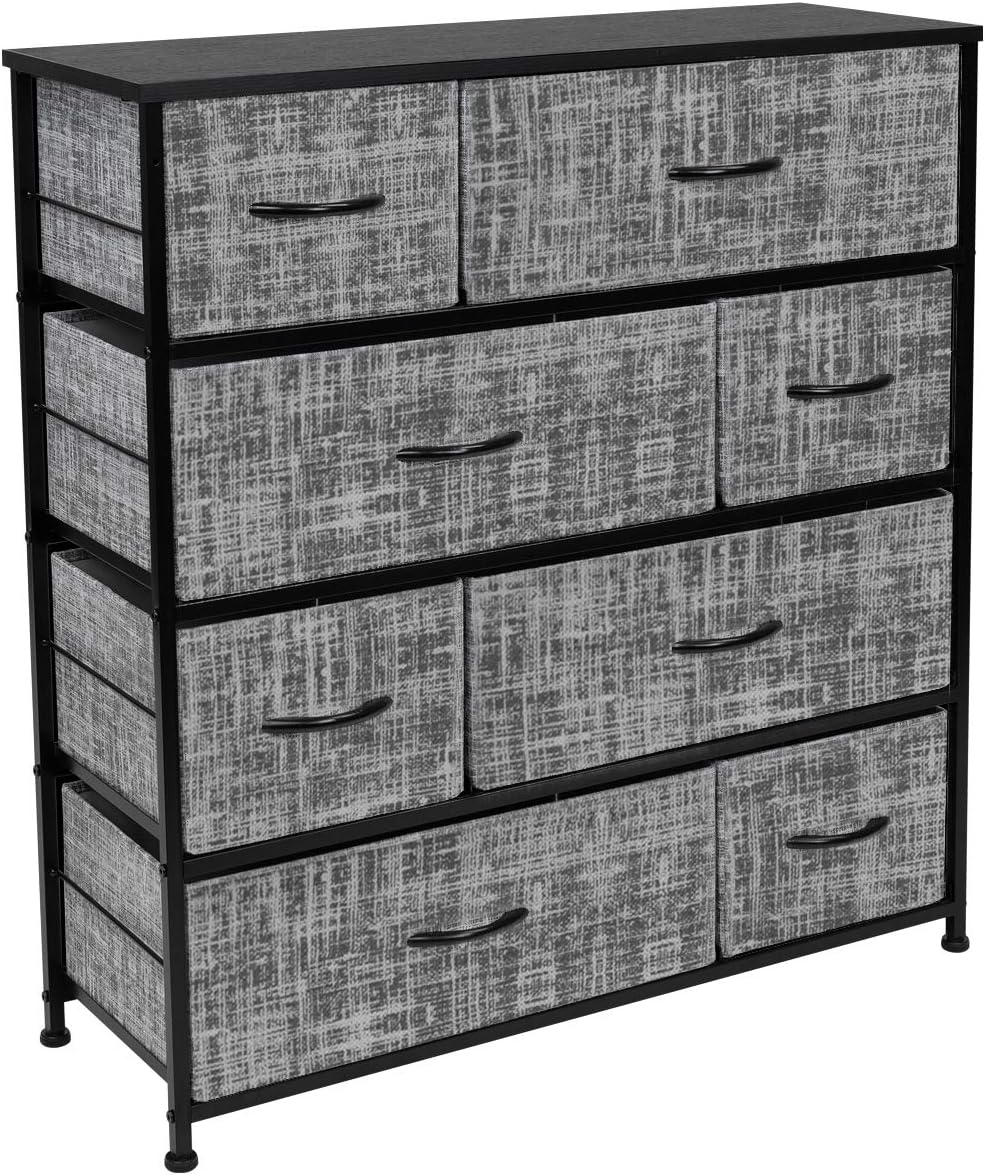 Sorbus Dresser for Bedroom with 8 Drawers Tall Chest