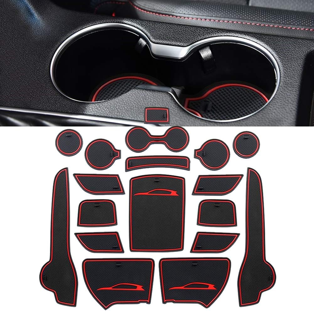 Tapis De Voiture Sur Mesure Suzuki Vitara 3 Portes 1988-1998 – Moquette Noire, Broderie Sport, Antidérapant