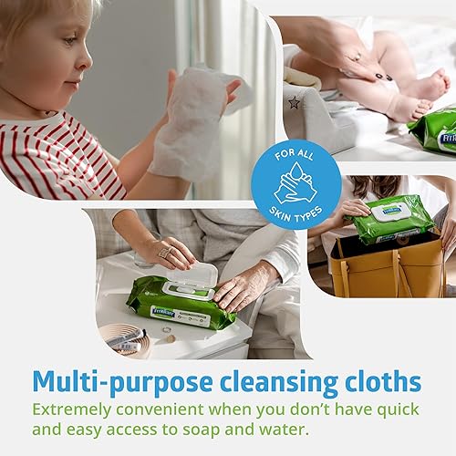 Miniatura 8 de Medline Aloetouch - Toallitas limpiadoras 80 x 12 pulgadas