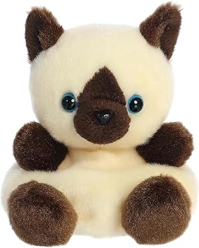 Aurora Palm Pals 5" Dusty Siamese Kitty Adorable Plush