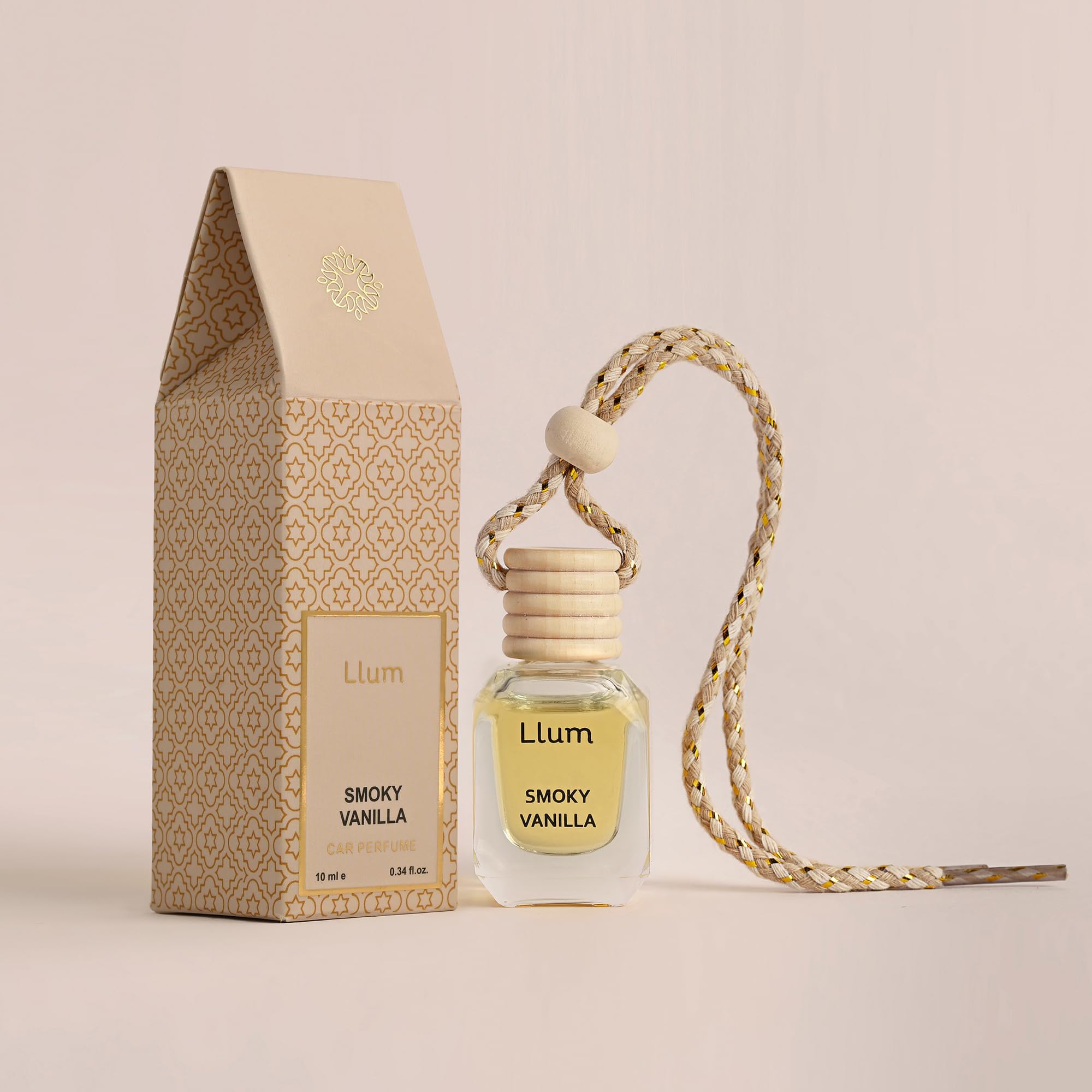 Llum Amber Vanilla Hanging Car Air Freshener – Luxury Automotive Perfume Diffuser 10ml (0.34 fl oz), Long-Lasting Fragrance, Alcohol-Free Non-Toxic Scent — view 17
