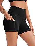 ODODOS High‑Waisted Running Shorts with Pockets
