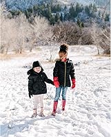 Vista 7 de Guantes para niños pequeños y bebés, guantes impermeables de invierno con aislamiento Thinsulate