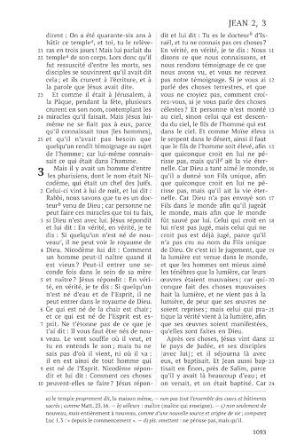 LA SAINTE BIBLE DARBY rigide imprimée bi-ton brun grand format - édition de Rolle - 1311 pages dont 14 pages en couleur – vue 3