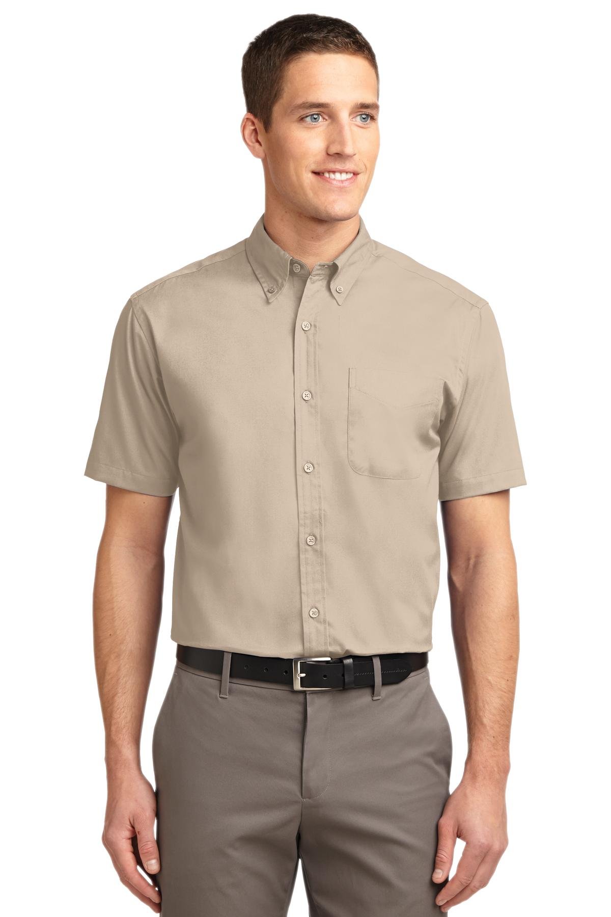 Port AuthorityMen's Short Sleeve Easy Care Button-Down Shirt