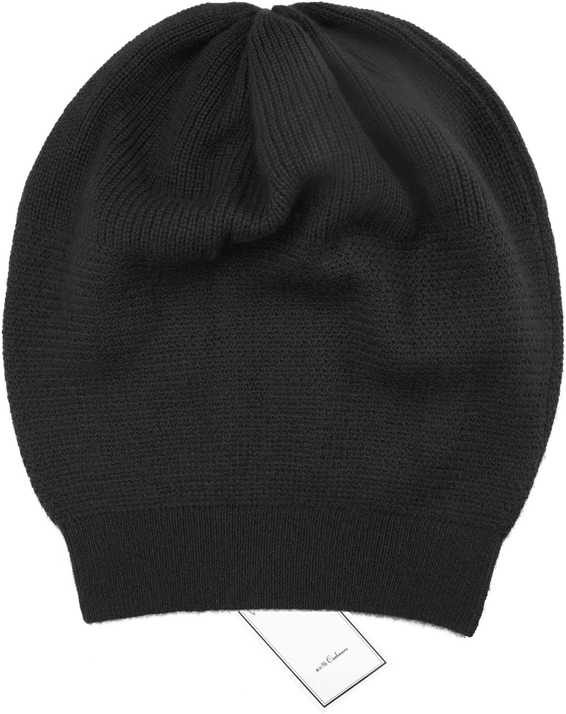 WaySoft 100% Cashmere Beanie for Women in a Gift Box, Oversized Women Beanie Hat - Image 2