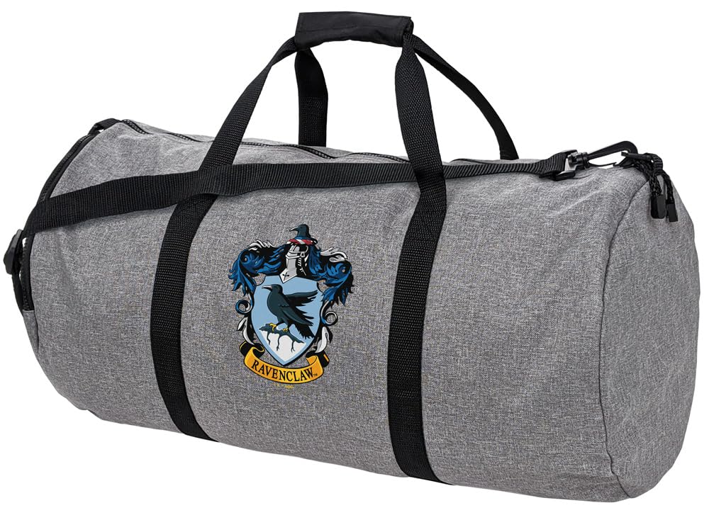 Harry Potter Ravenclaw Crest Lightweight Duffel Bag for Sports and Gym Packable for Travel