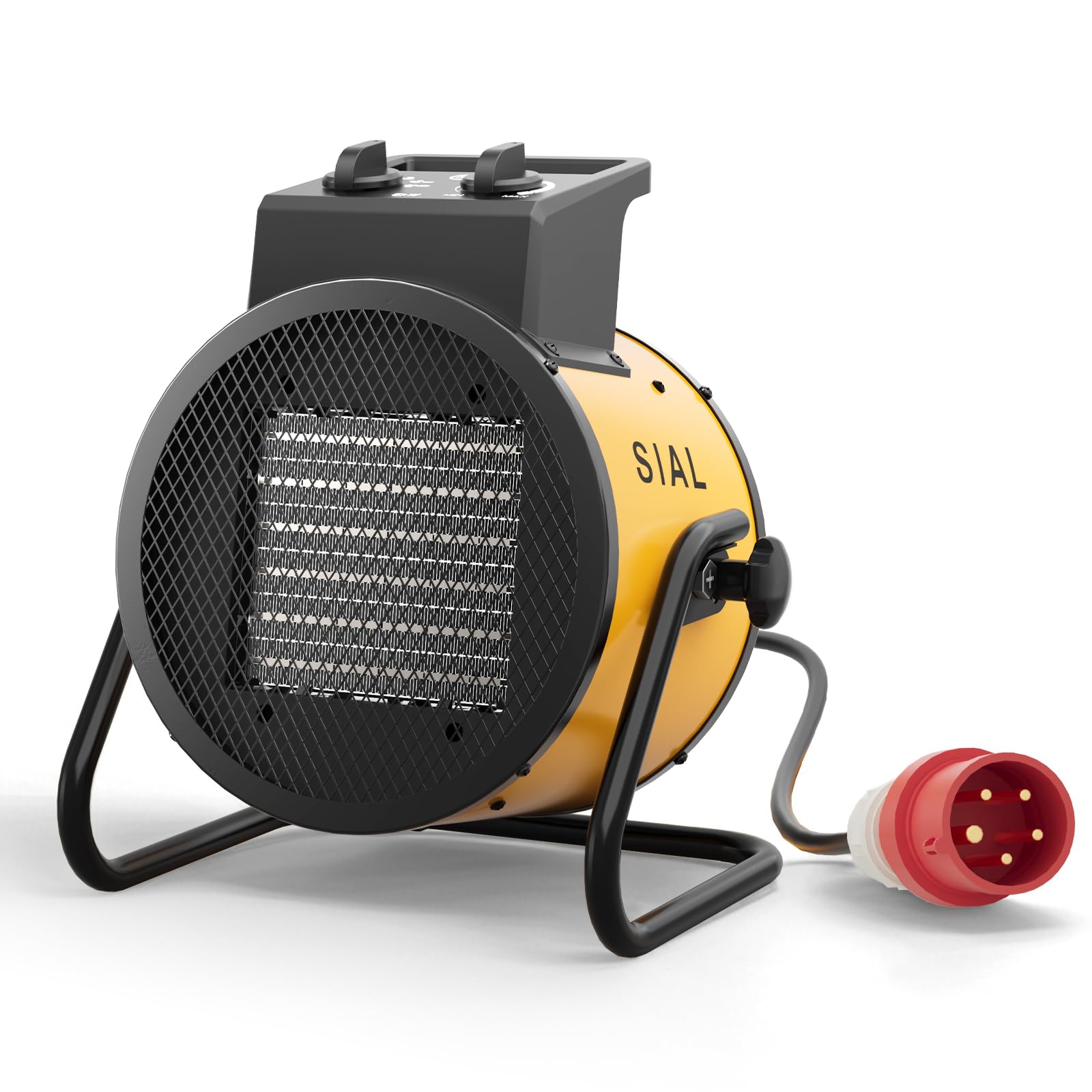 SIAL Industrial Heater Fan 5000W 400V, PTC Ceramic Electric Space Heater — image 1