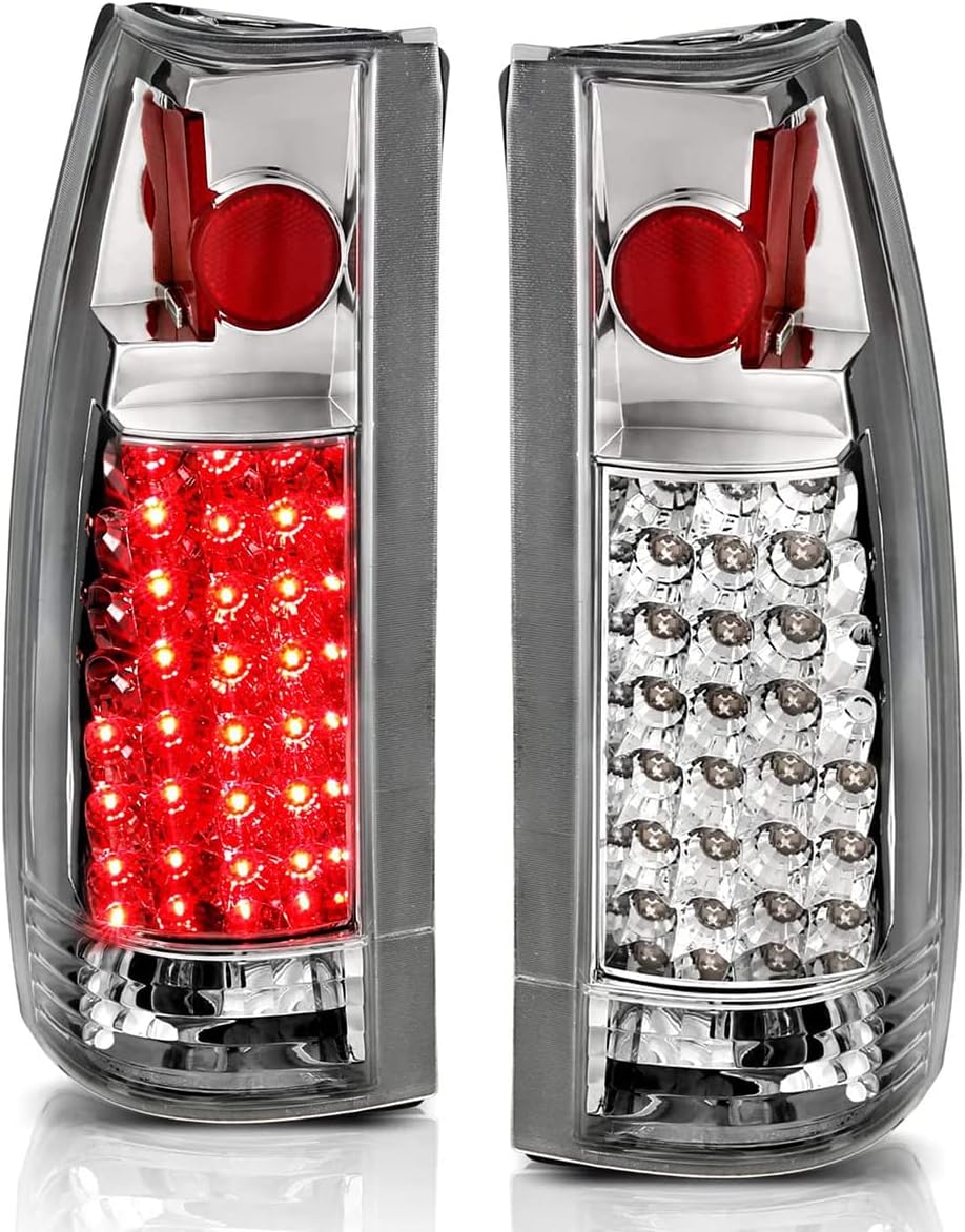 Chevy Tail Lights Pair Of Halogen Tail Lights For 88-98 Chevy/GMC C/K Pickup, Suburban, Tahoe, Yukon 2003 Chevy Silverado Tail Lights Bulbs - Foto 9