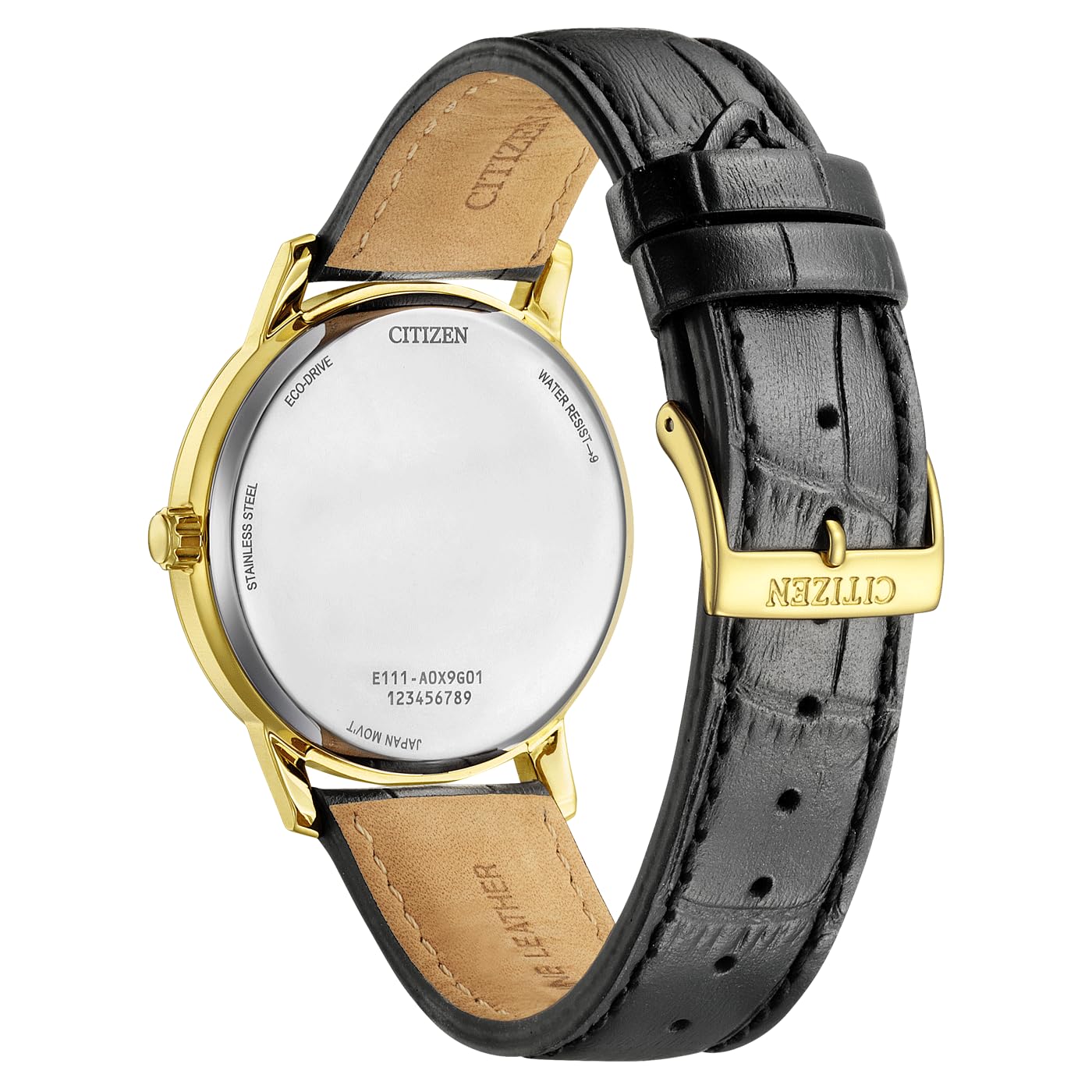 CITIZEN Eco-Drive solarny zegarek na rękę z datą i cyframi arabskimi w różnych wariantach