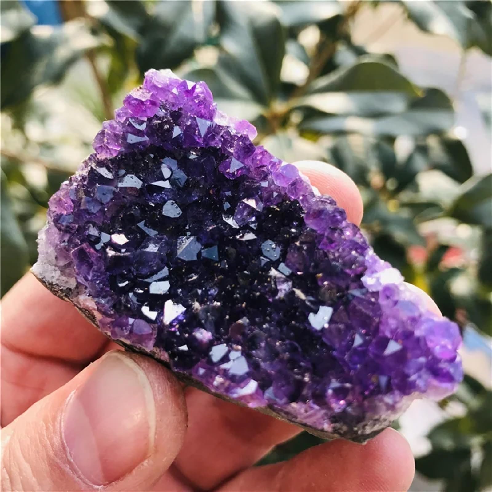 KJEBVHIRS Stone Amethyst Quartz Crystal Cluster Gift(150-200g)