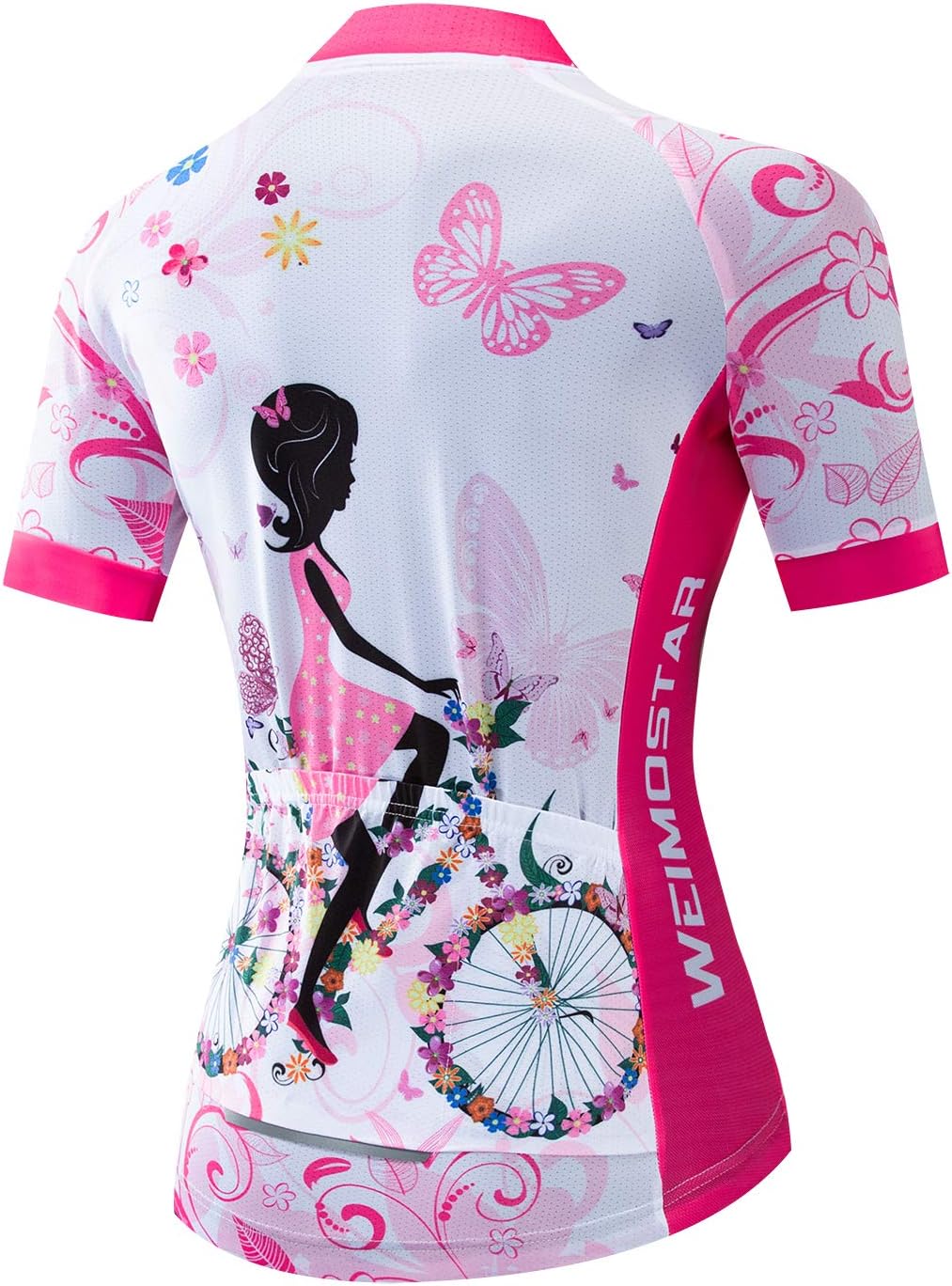 Women's Cycling Jersey, Short Sleeved Bike Shirt Mountain Jersey Comfortable Quick Dry Wear Top - Image 2
