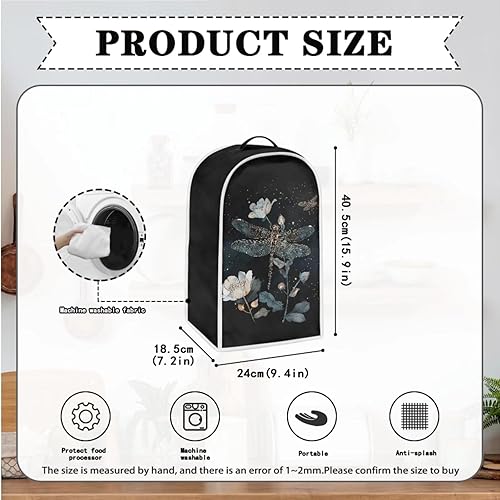 Vista 74 de doginthehole Lindos elefantes decorativos para electrodomésticos pequeños, juego de cubiertas de protección de huellas dactilares para cocina
