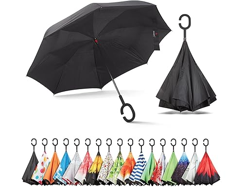 Top 10 Best Sharpty Inverted Windproof Umbrellas of 2024: Detailed Reviews