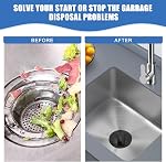 75257 Kitchen Aid Magnetic Stopper, for Insinkerator Garbage Disposal 75052, 74094, 74052, 74275, ABS Plastic