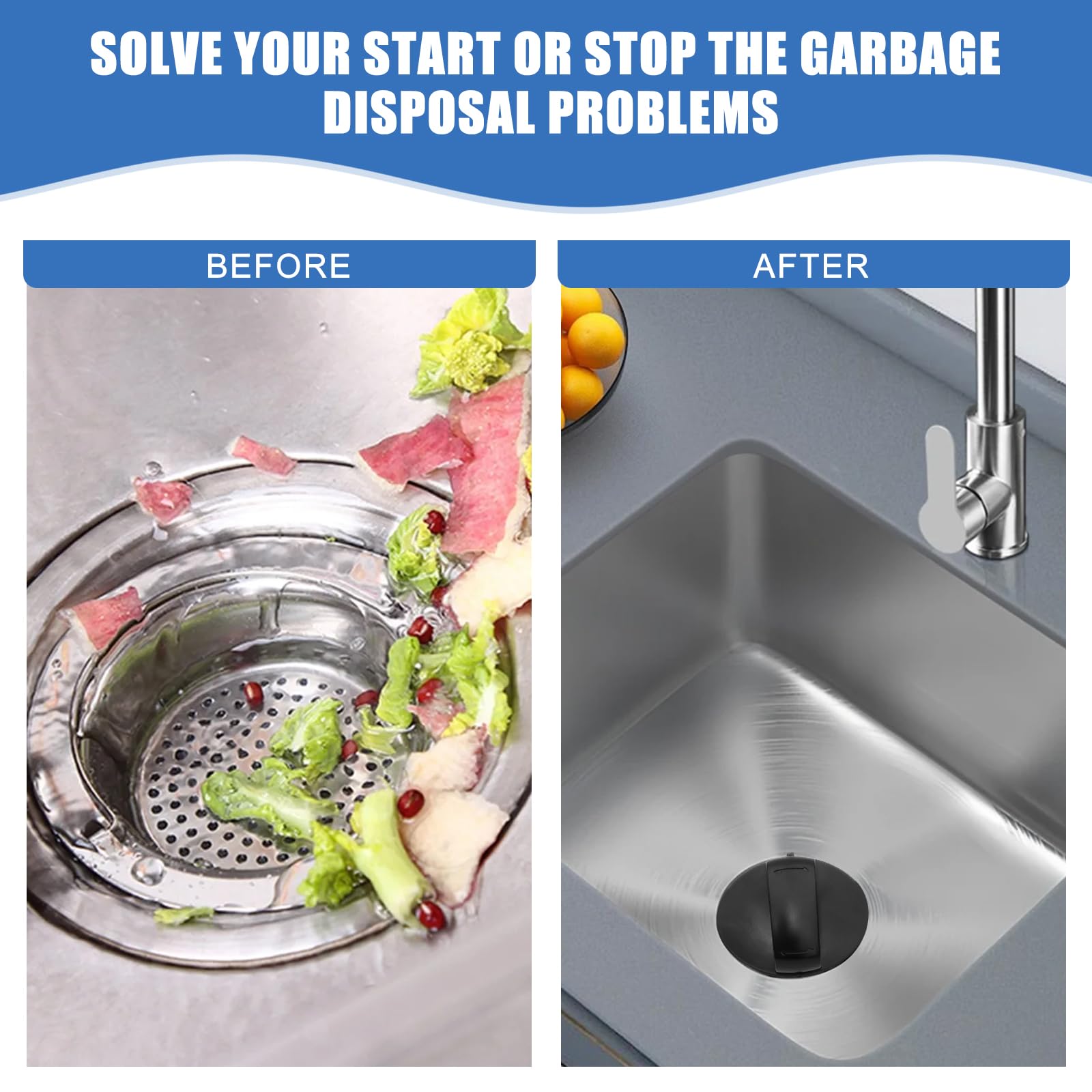 Safety Cover Disposal Stopper InSinkErator Garbage Disposal Stopper ...