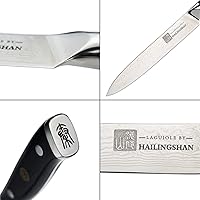 Vista 18 de Qin Dynasty Series Chef Knife Pro Kitchen Knife 8 Inch Chef's knife High Carbon Damascus Steel Sharp paring knife with Ergonomic Handle Damascus 8