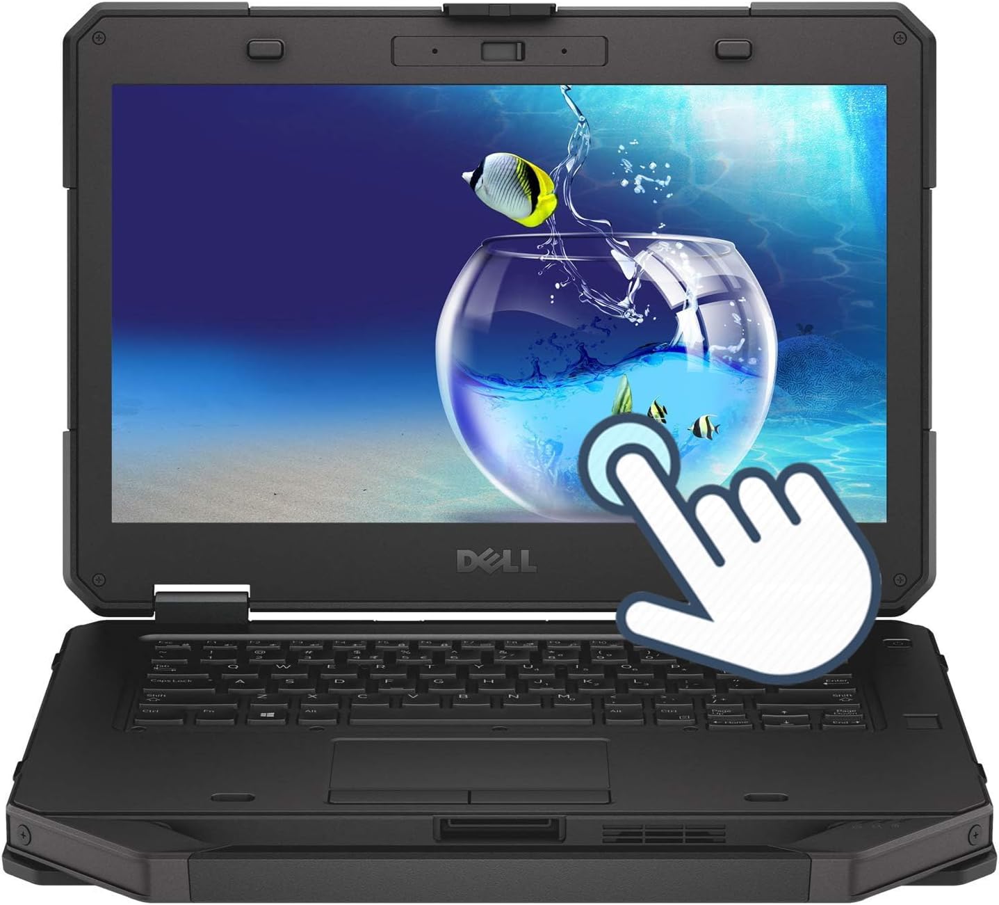 Dell Latitude 5414 Rugged Touchscreen Laptop, 14-Inch FHD (1920×1080), Intel Core i5-6300U, 16GB RAM, 256GB SSD, QWERTY Keyboard, Windows 11 Pro (Renewed)