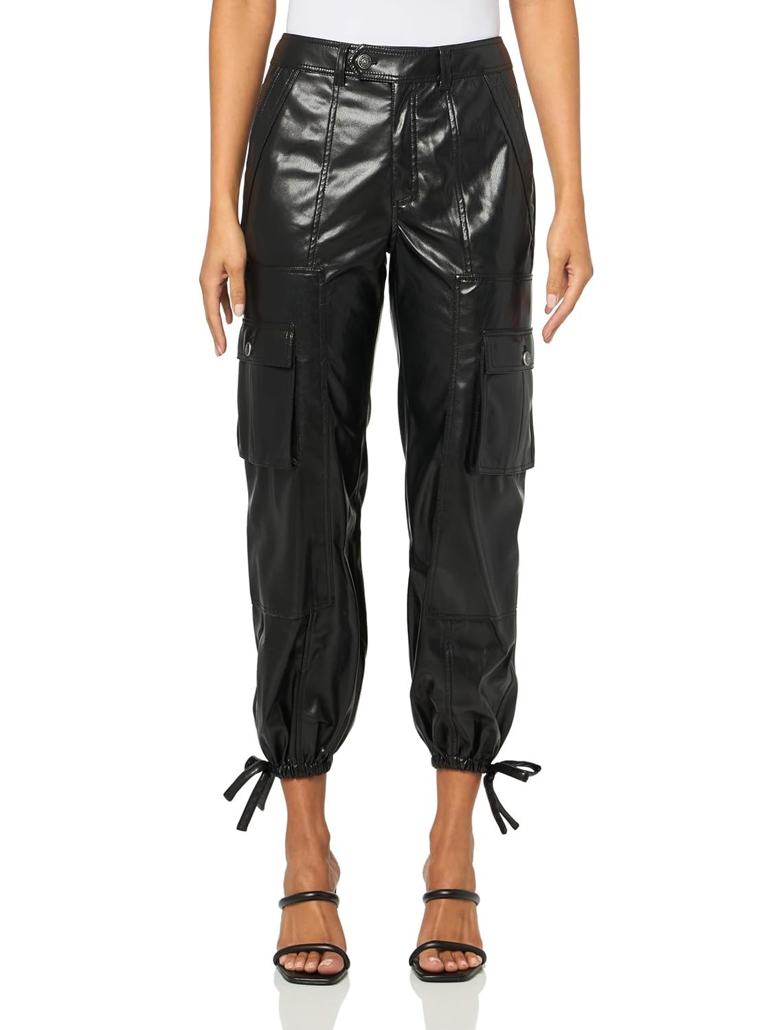 Cinq Sept Womens Vegan Leather Zola Pants