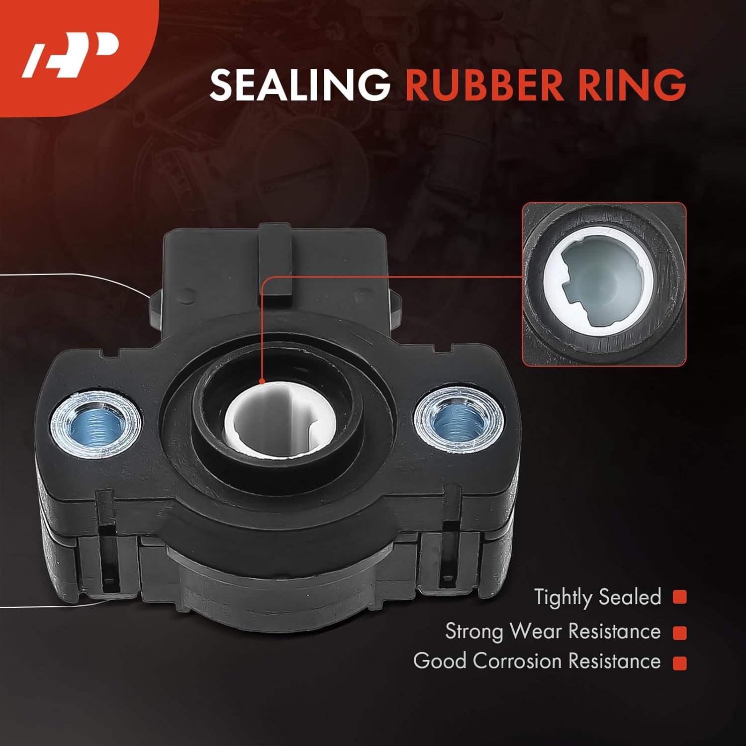 A-Premium TPS Throttle Position Sensor Compatible with BMW E36 318i 318is 318ti 323i 323is 325i 328i 328is E34 525i 530i 540i 740i 740iL 840Ci M3 Z3 DOHC, Replace# 13631726591, 13631721456