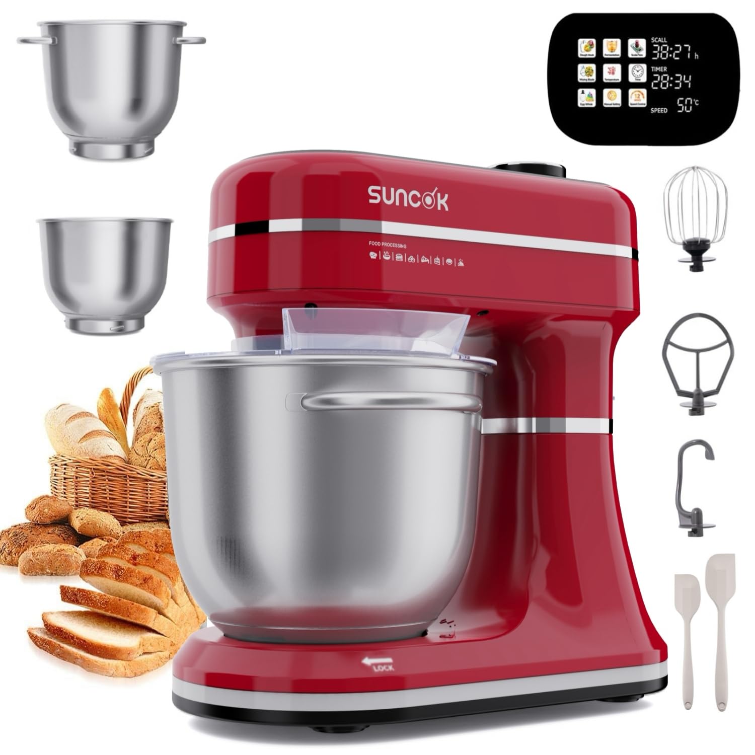 Robots Pâtissiers 1500W