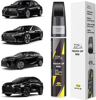 XNA Obsidian(212) for Lexus Touch Up Paint, Car Scratch Remover for Nicks and Chips Repair, 2-In-1 Quick & Easy Fix Car Scratch Repair Kit with Exact Color-Matched
