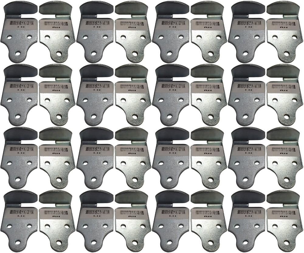 Set of 16 RH & LH Latch Rack Corner Bracket Set Replaces 383CB