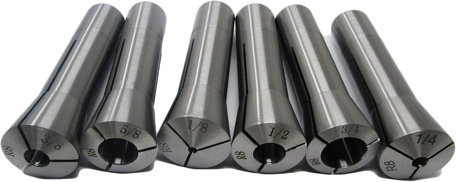 JET R-8 Collet Set, 1/8" - 3/4" (8ths) (CS-R8)