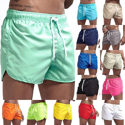 Miniatura 2 de Beach Shorts for Men,Men's Swim Trunks Quick Dry Swimwear Beach Shorts Bathing Suit Trousers with Mesh Lining