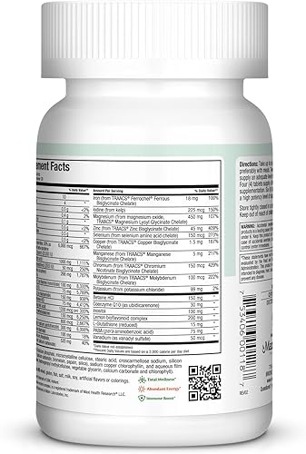 Miniatura 12 de Maxi Health Supreme - Suplemento multivitamínico y mineral de alta potencia - 120 tabletas - Kosher