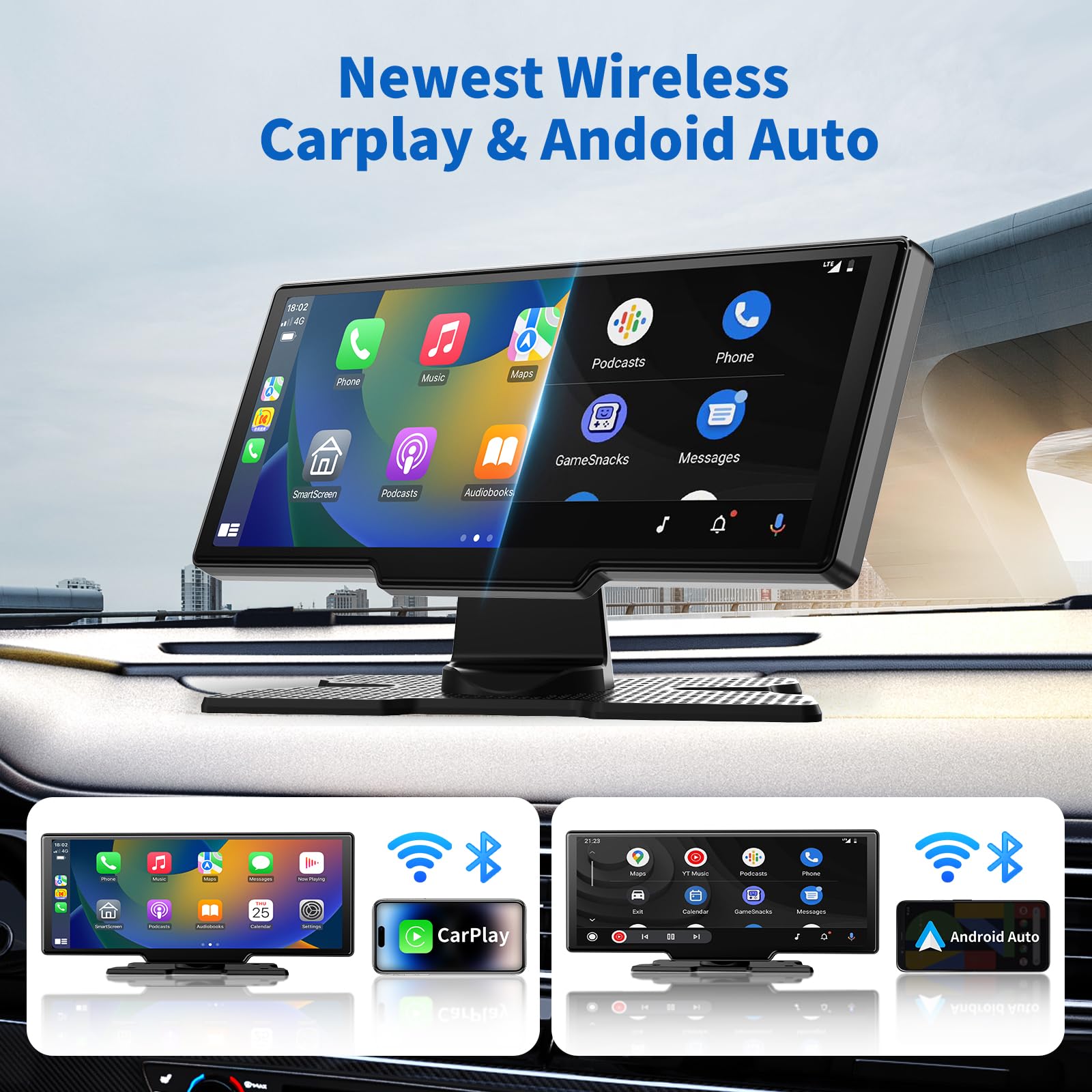 Amazon.co.jp: Carplay＆Android Auto搭載された ドライブレコーダー
