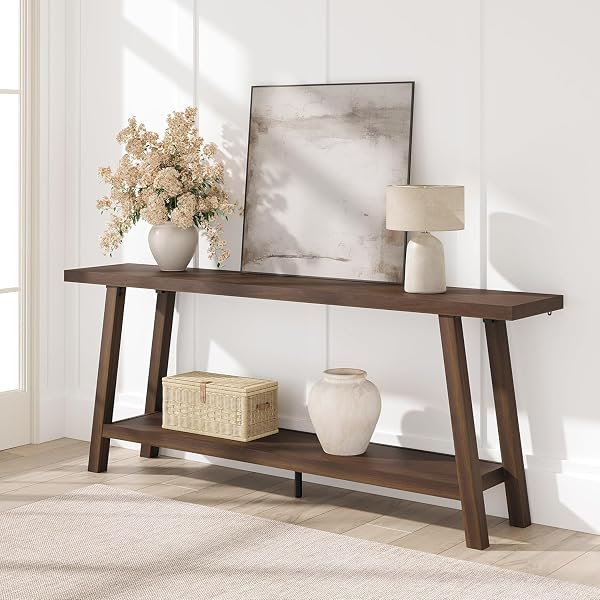 Extra Long Rustic Hallway Table