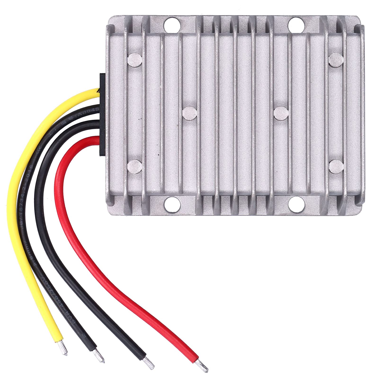 Buachois Convertitore DC/DC Riduttore Regolatore 36V/48V Step Down to DC 24V 30A 720W Convertitore Impermeabile con Porta USB Custodia Protettiva per Auto Car Truck