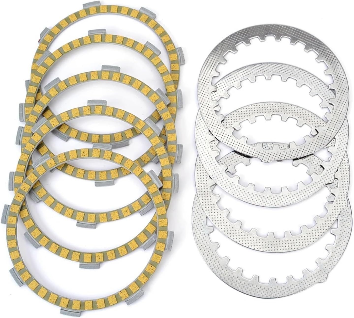 Good Clutch Disc Steel Plate Friction Fit For Motorcycles - Compatible with XT125R, XT125X, XTZ125, YBR125, and More