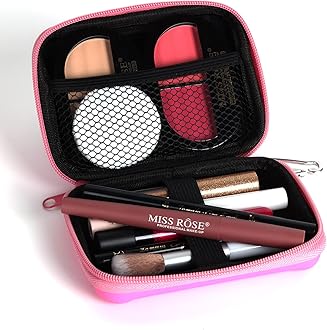 All in One Makeup Kit,Simple Makeup Kit for Women Full Kit, Easy to Carry Cosmetics, Sturdy Makeup Bag(Pink)