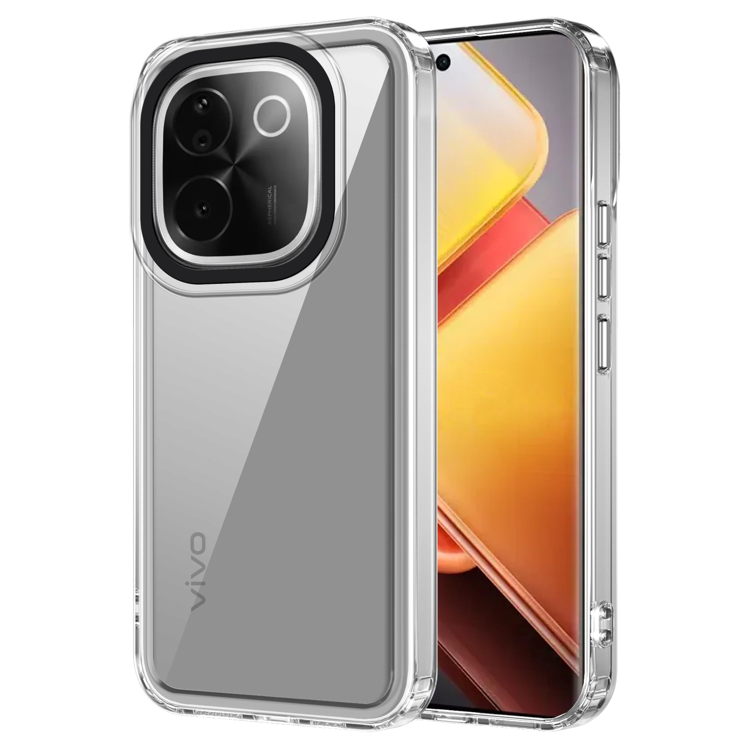 Zapcase Back Case Cover for Vivo T3 Pro 5G | Compatible for Vivo T3 Pro 5G Back Case Cover | Case Cover with Camera Protection | (TPU + PC | Transparent) (B0DFYBKRSR) Amazon Price History, Amazon Price Tracker