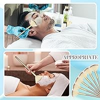 Vista 4 de 12 brochas suaves para abanicos faciales, rubor, brochas de maquillaje, aplicador de ácido, herramientas cosméticas multiuso para máscara