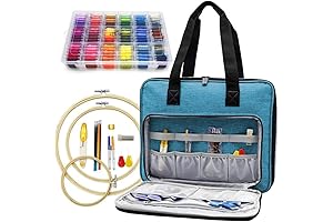 ATTERET Premium Cross-Stitch Starter Kit with Massive Organizer