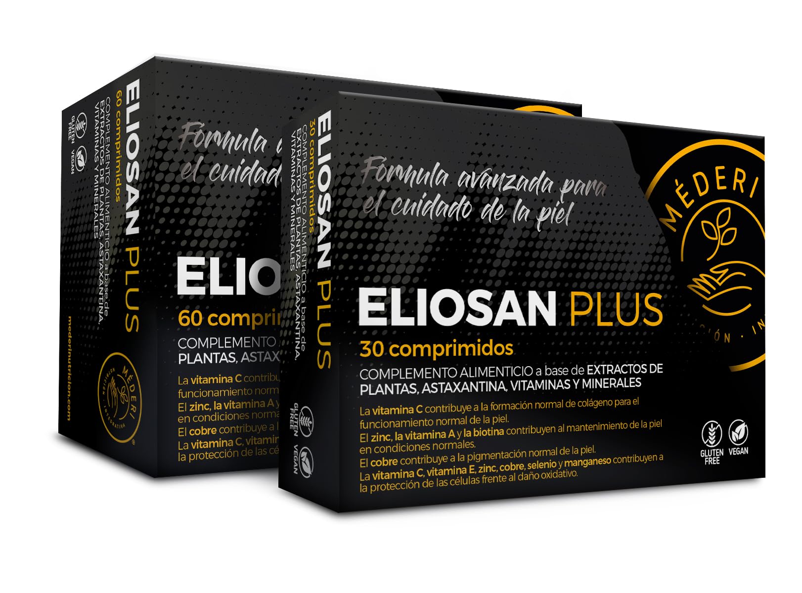 ELIOSAN PLUS 60 comp antioxidantes con astaxantina 2