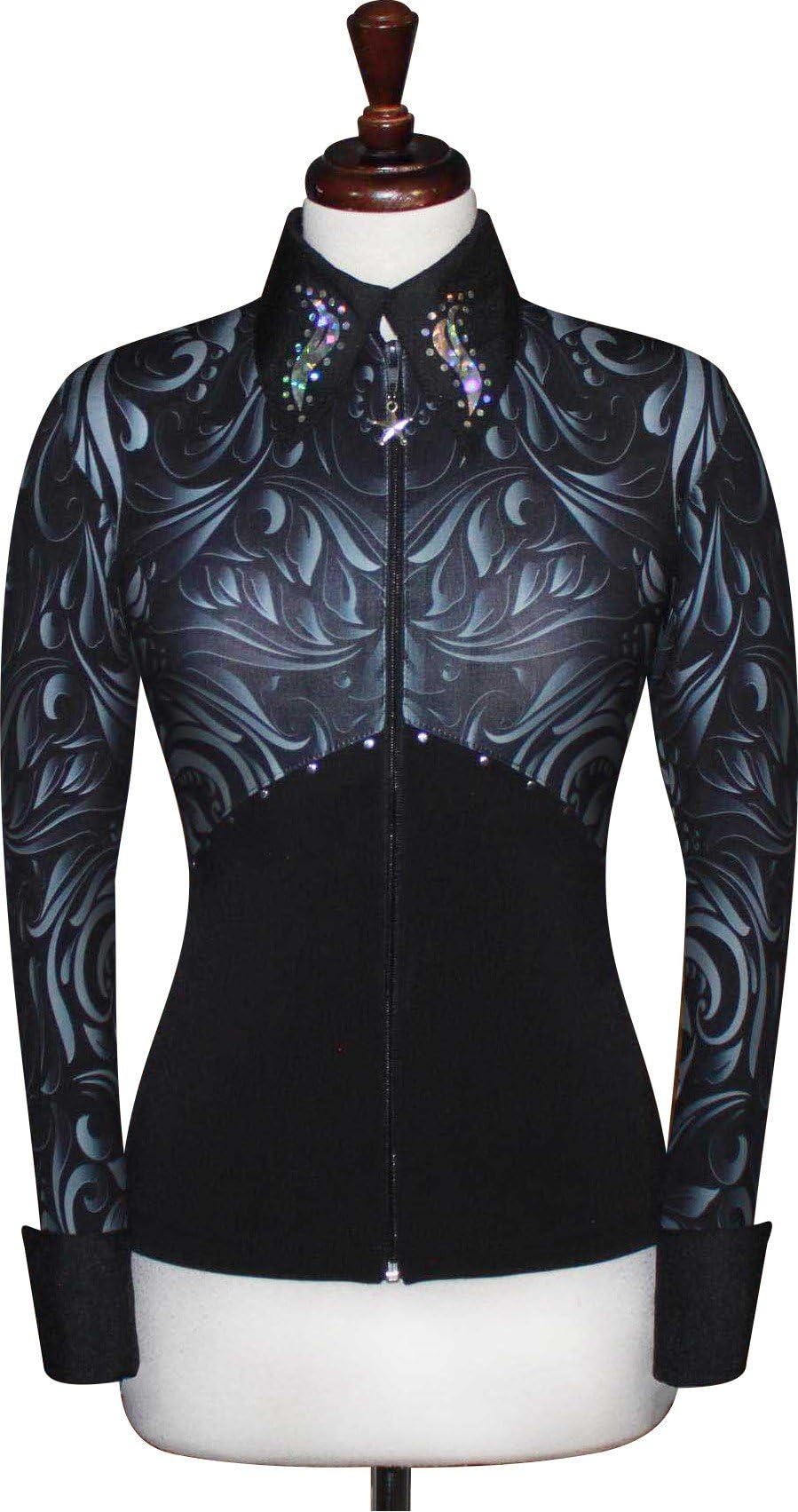 Rodeo Western Horse Riding Show Jacket Horsemanship Pleasure Rail Outfit [20]