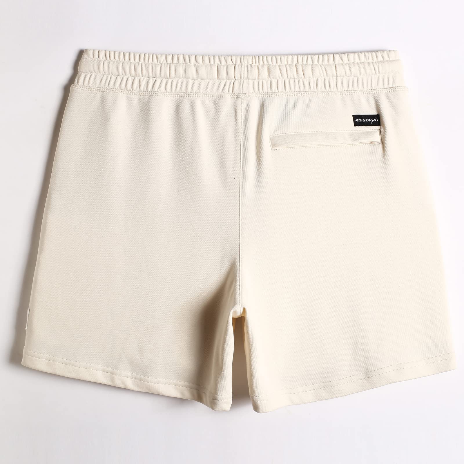 Pantalones Cortos Hombre Deportivos Casuales Jogger Shorts de Deporte Pantalón Pijama Algodón Knit Cintura Elástica con Bolsillo 14cm