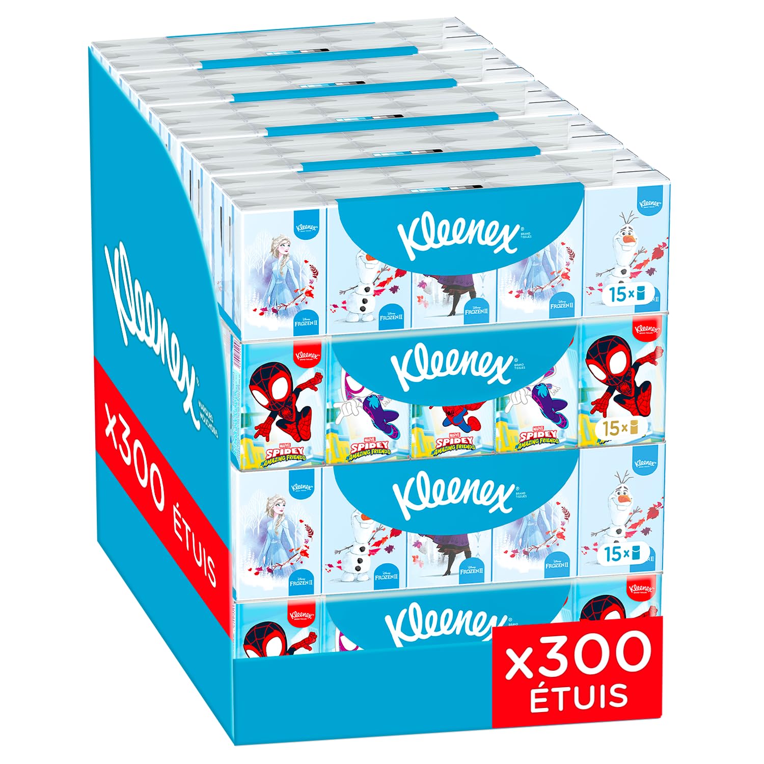 Mouchoirs Kleenex® Disney Étuis Mini P15 (x20)