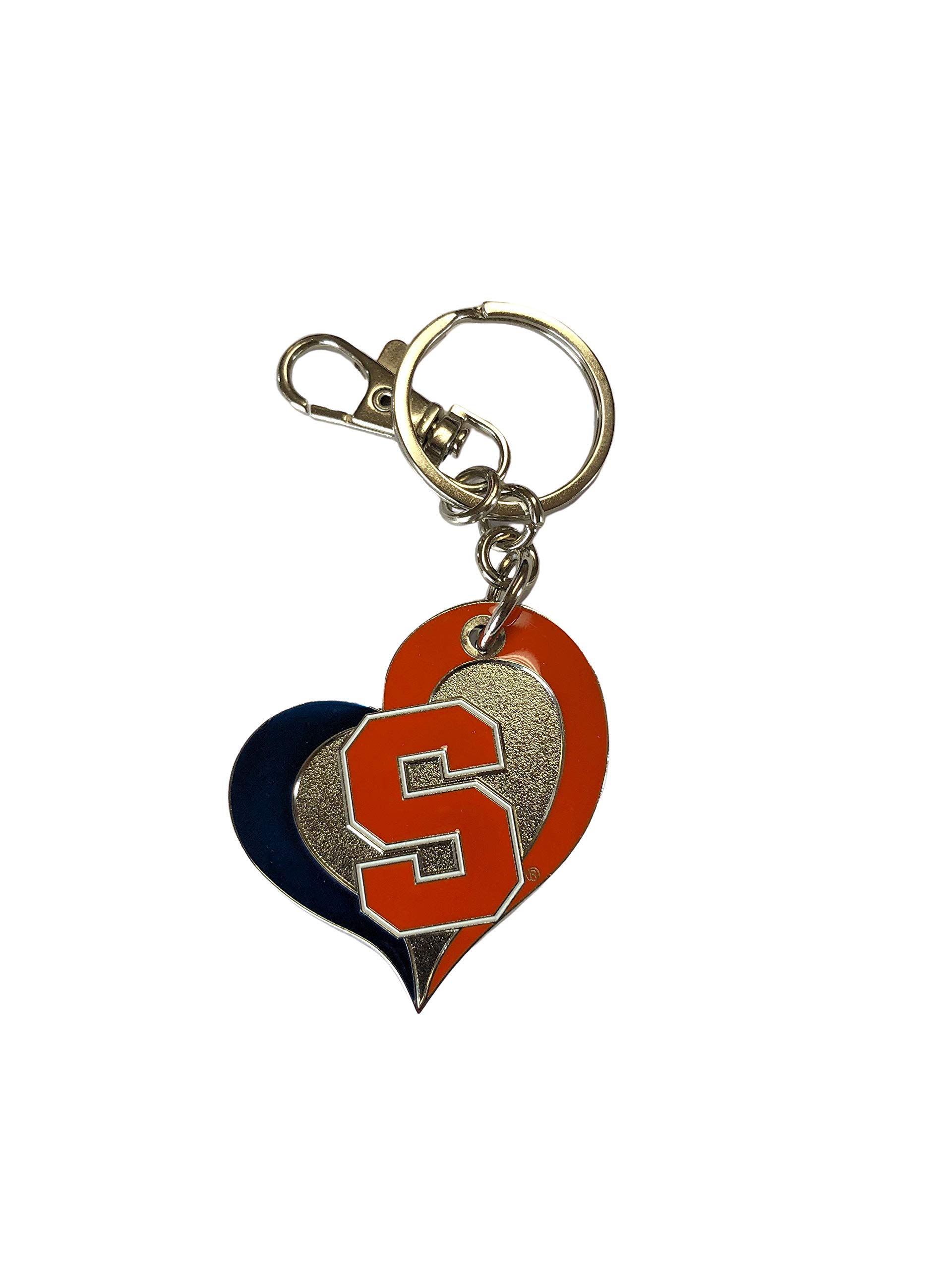 Aminco Llavero con forma de corazón de la Universidad Internacional de Syracuse