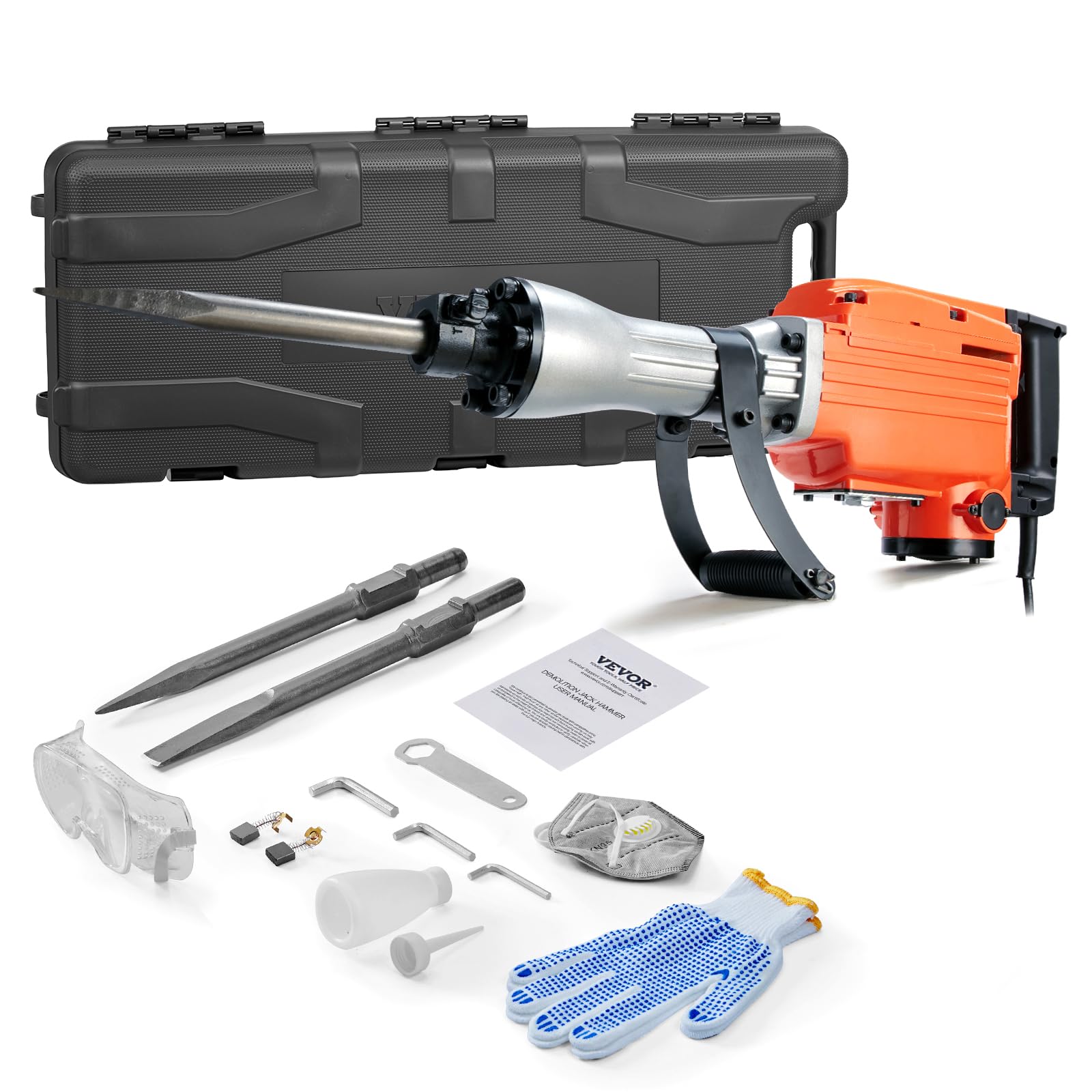 ジークラフト　JACK-HAMMER JHB-574-M Heavy Duty Demolition Jack Hammer Concrete Breaker 1100w 15J