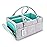 Baby Diaper Caddy Organizer for Boy or Girl Large Nursery Storage Bin Basket Portable Holder Tote Bag for Changing Table and Car Baby Shower Gifts Newborn Essentials Stuff Registry Must Haves Item