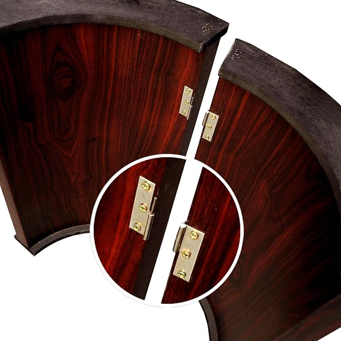 Mesa de poker ovalada 96 pulgadas para 10 jugadores roja miniatura 7