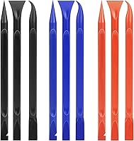 Vista 1 de Herramienta de raspado de plástico de fibra de carbono, 9 piezas de herramienta de raspado pequeña, herramienta de raspado de plástico multiusos