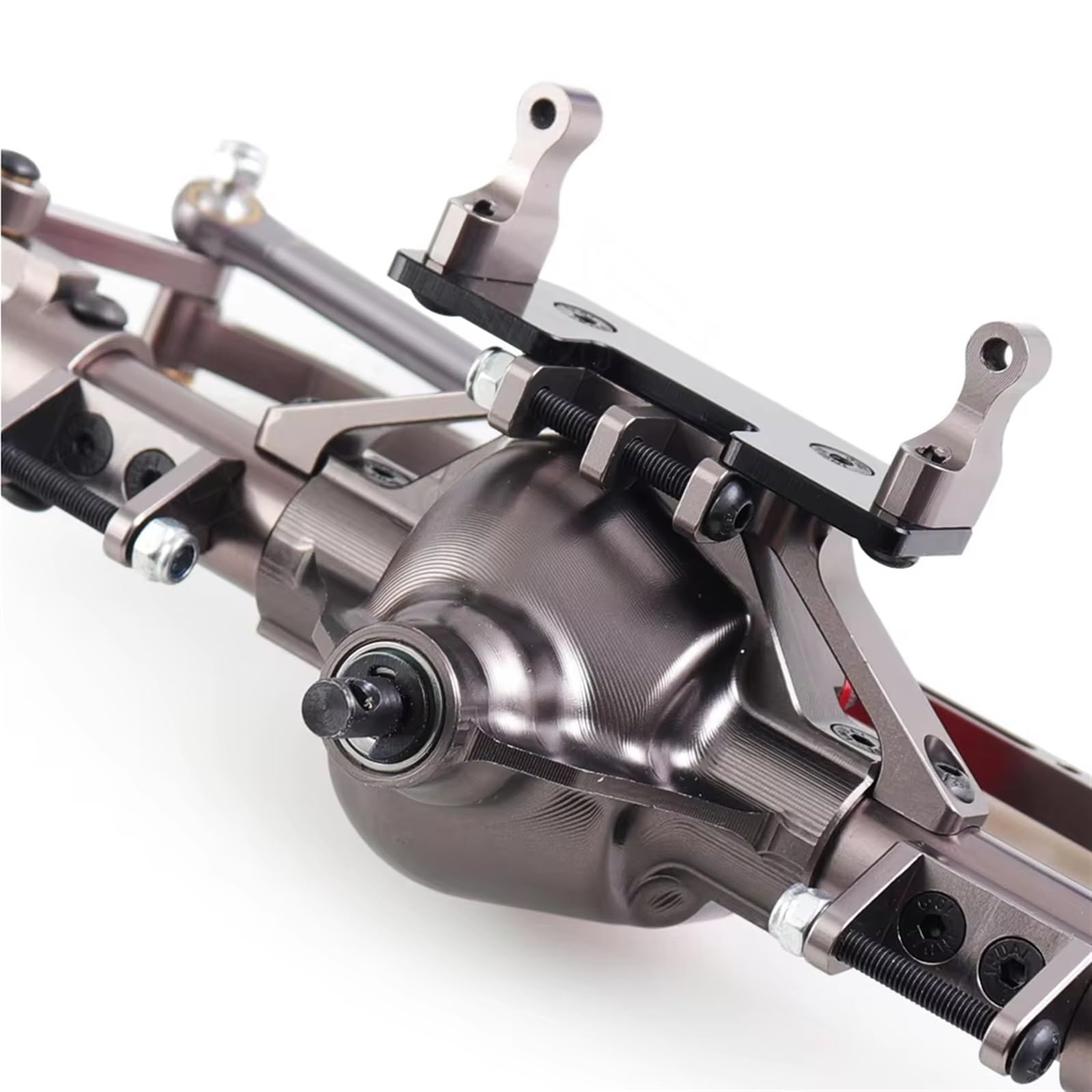 SOULONG Set D'essieux Avant/arrière Pour Axial SCX10 / D90 – Aluminium Anodisé, Engrenages Acier, 1:10, 210 Mm