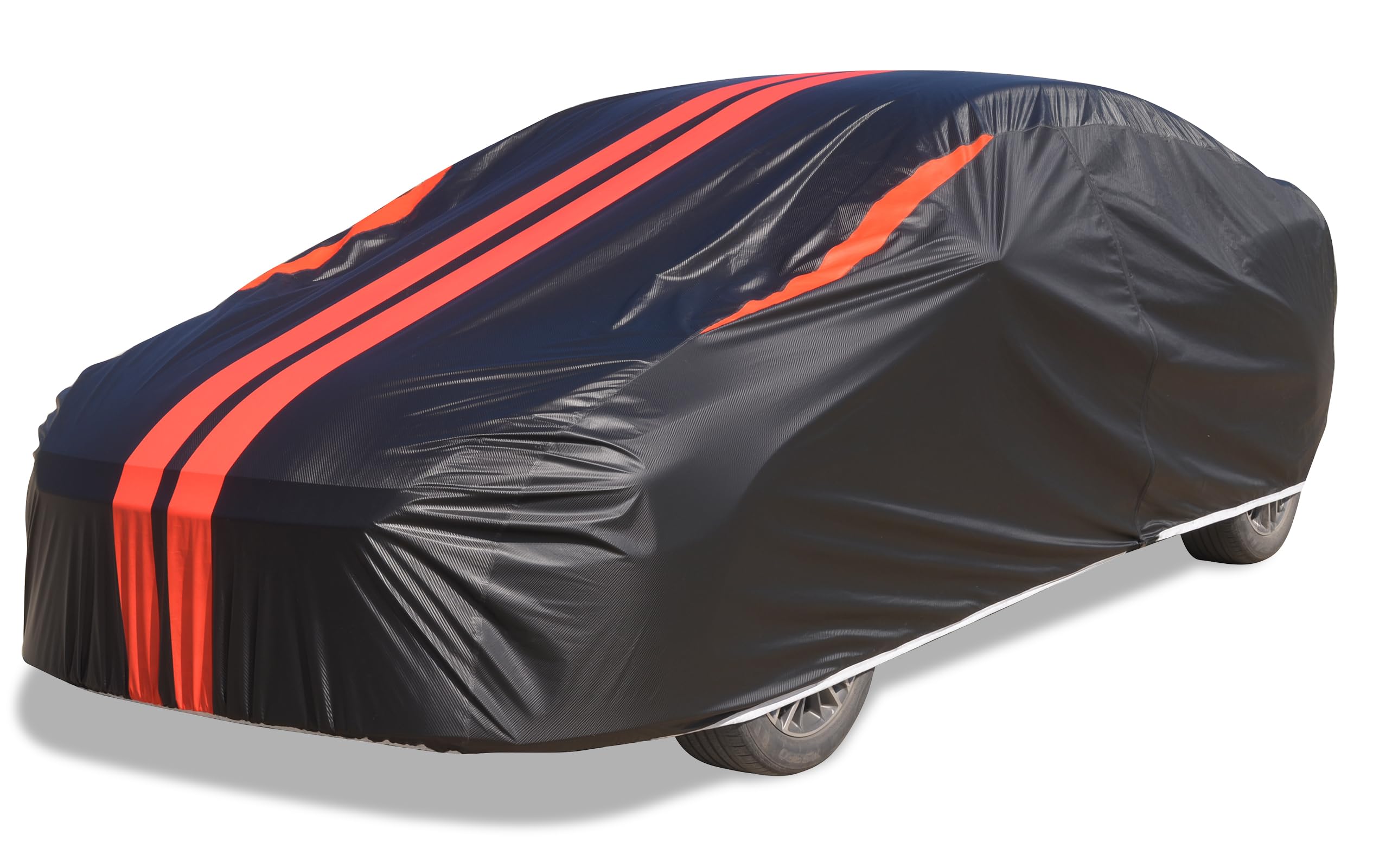 WMCHEYI Car Covers for Automobiles 6 Layers Car Cover Waterproof All Weather Outdoor Car Cover Sun UV Rain