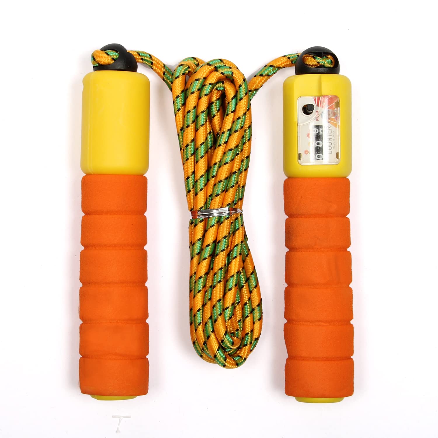 BODY FUEL Jump Rope Workout-Professional Skipping Rope Silicone Comfortable Grips, Heavy Jump ropes Adults Fitness Women Men (Orange) (B0B5DXZM6D) Amazon Price History, Amazon Price Tracker